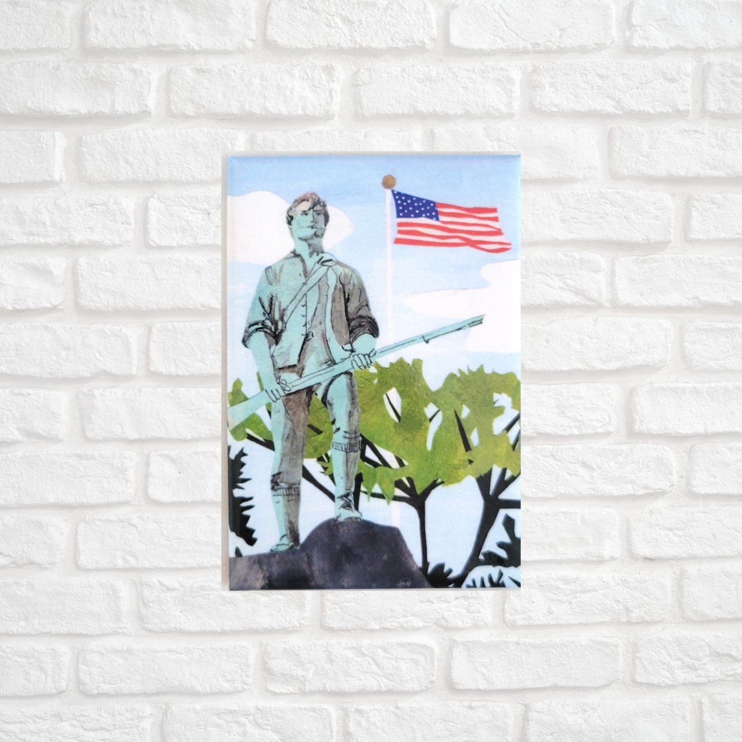 Lexington Minuteman Magnet