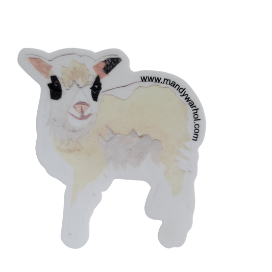 Lamb Sticker