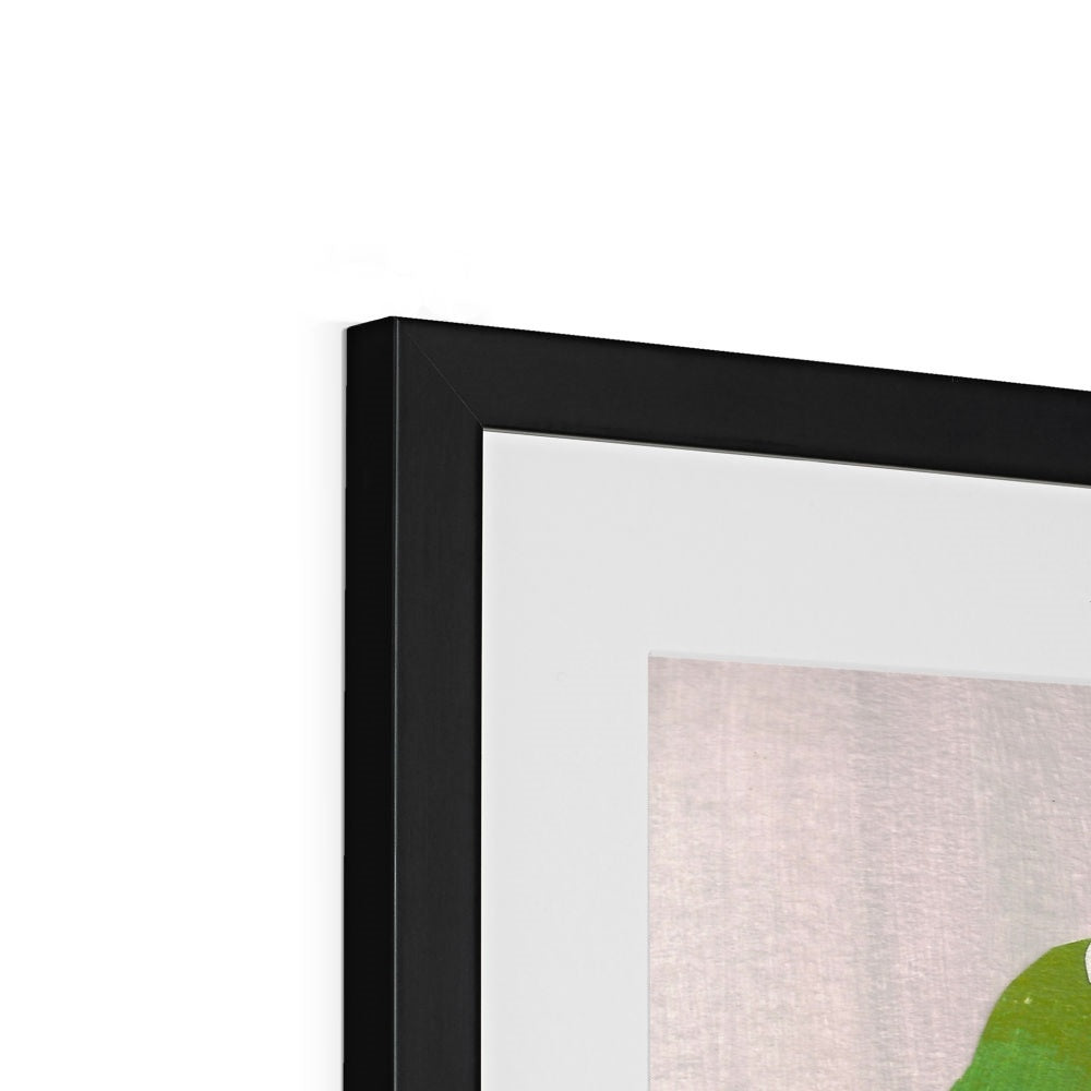 Alligator Framed & Matted Print