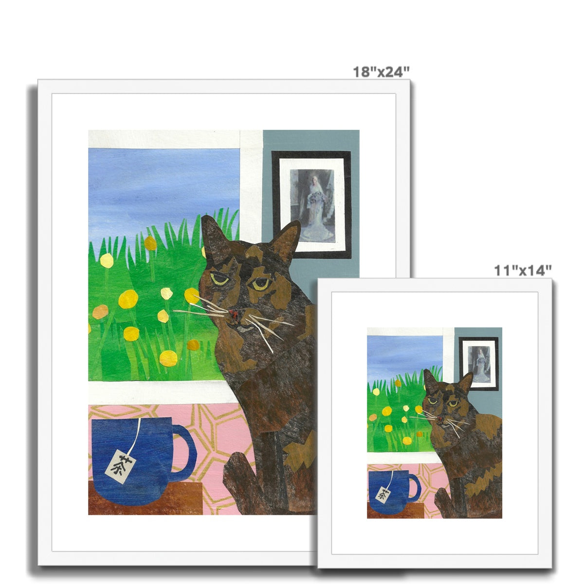 Sweetie Framed & Matted Art Print