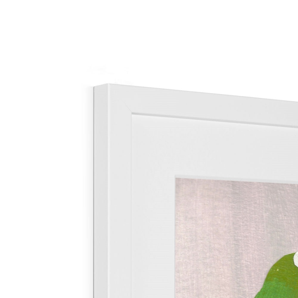 Alligator Framed & Matted Print