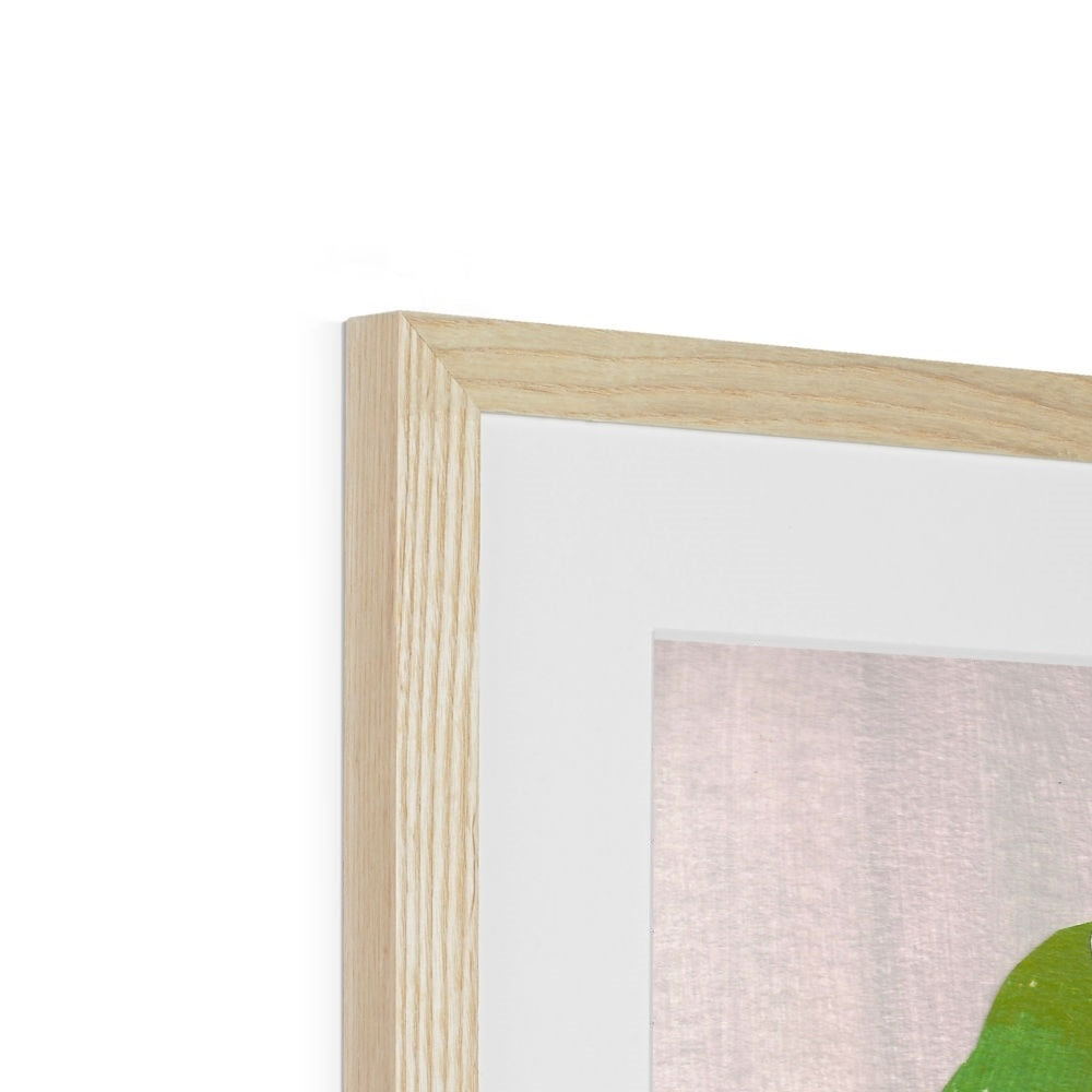 Alligator Framed & Matted Print