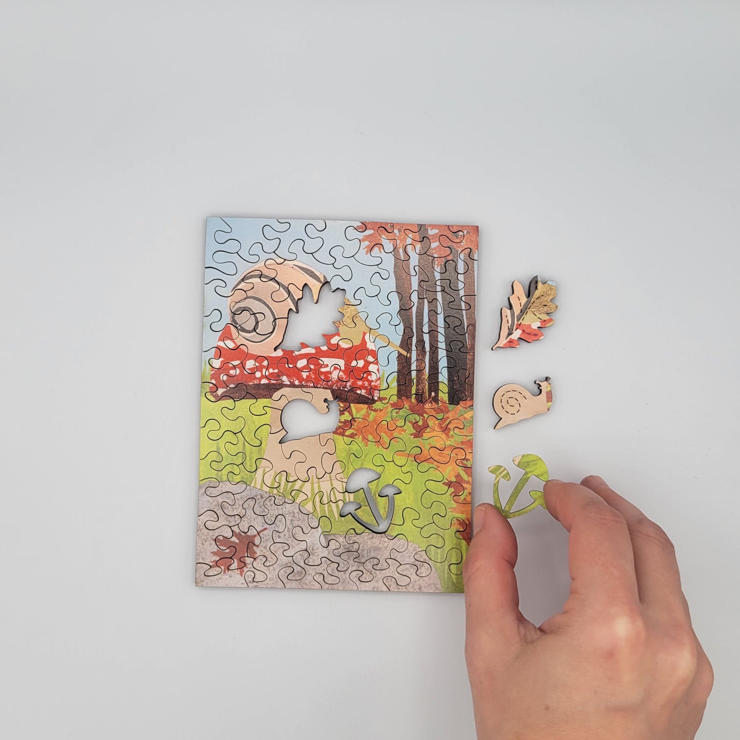 Perfect Spot Wood Jigsaw Puzzle
