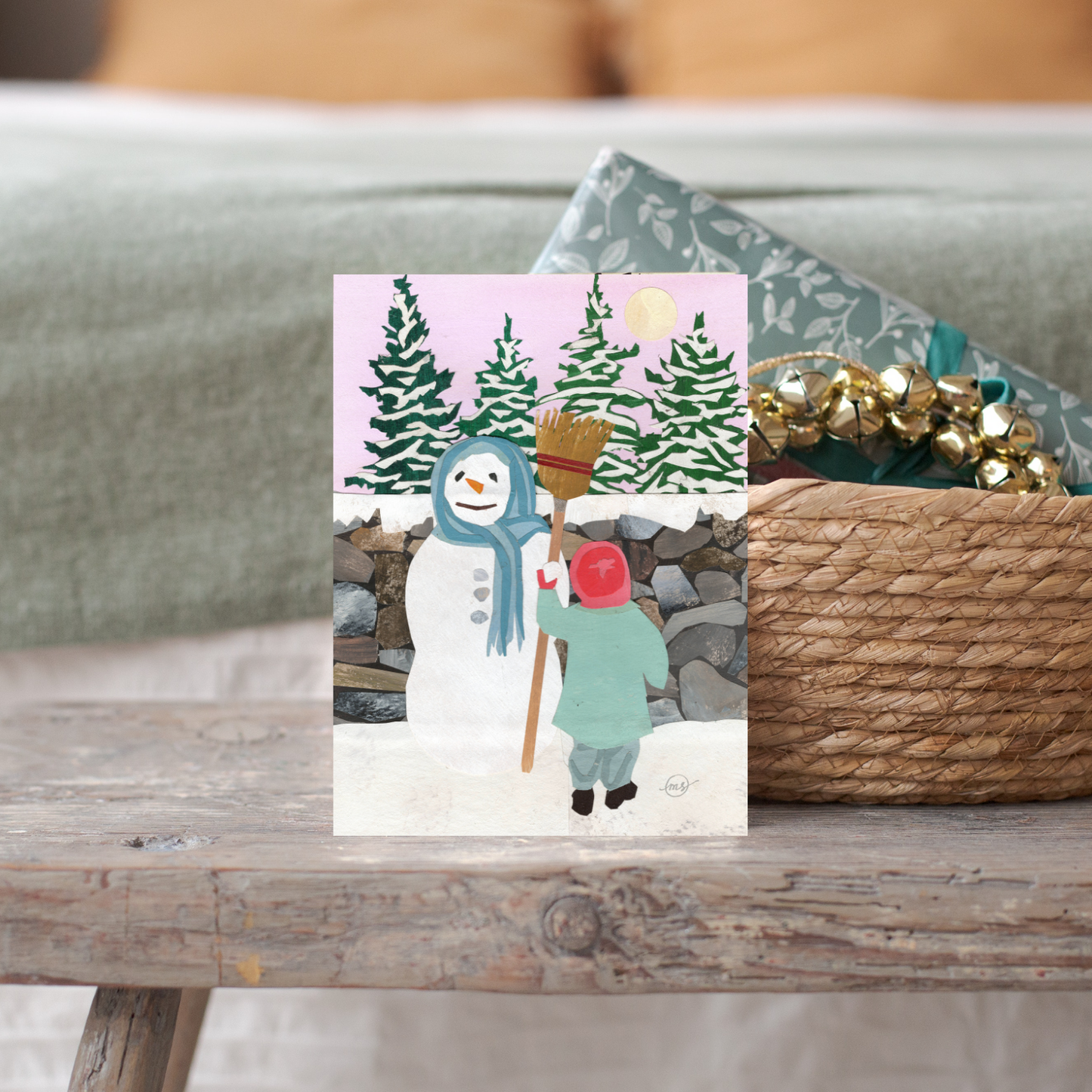 Snow Day Note Card