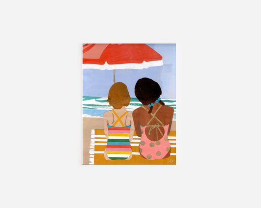 Summer Sisters Note Card