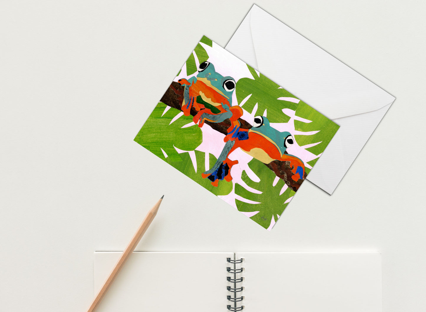 Topical Tropicals Note Card