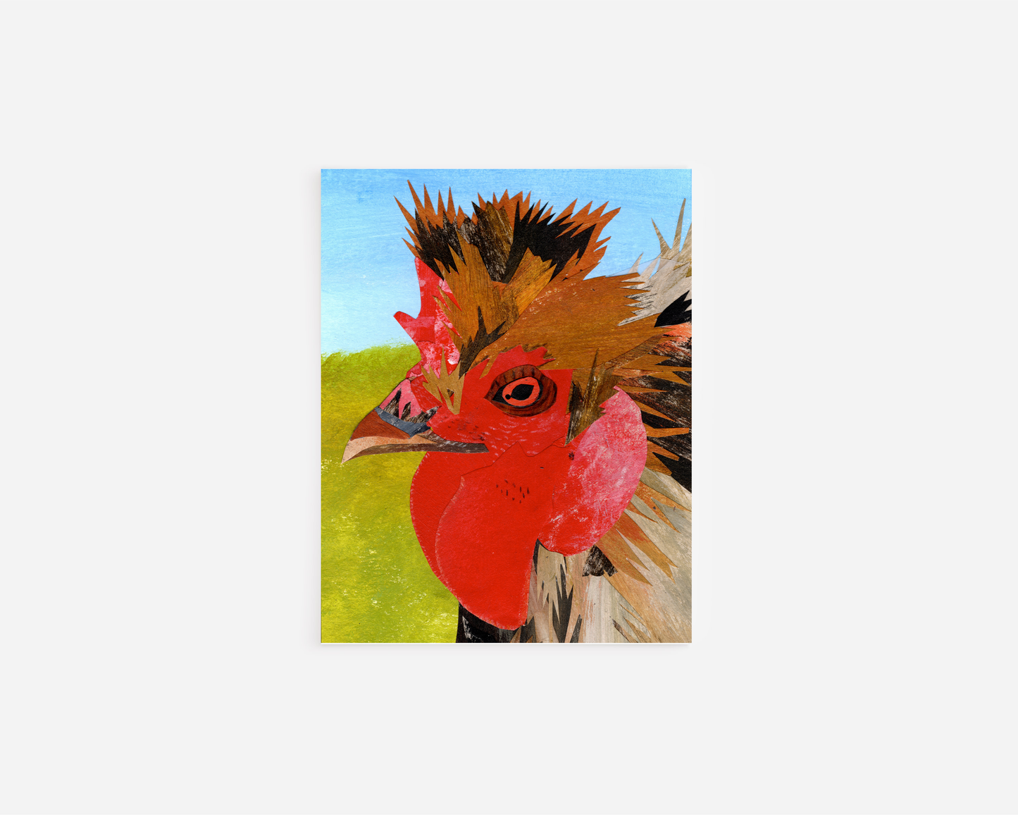 Barnyard Soloist Note Card