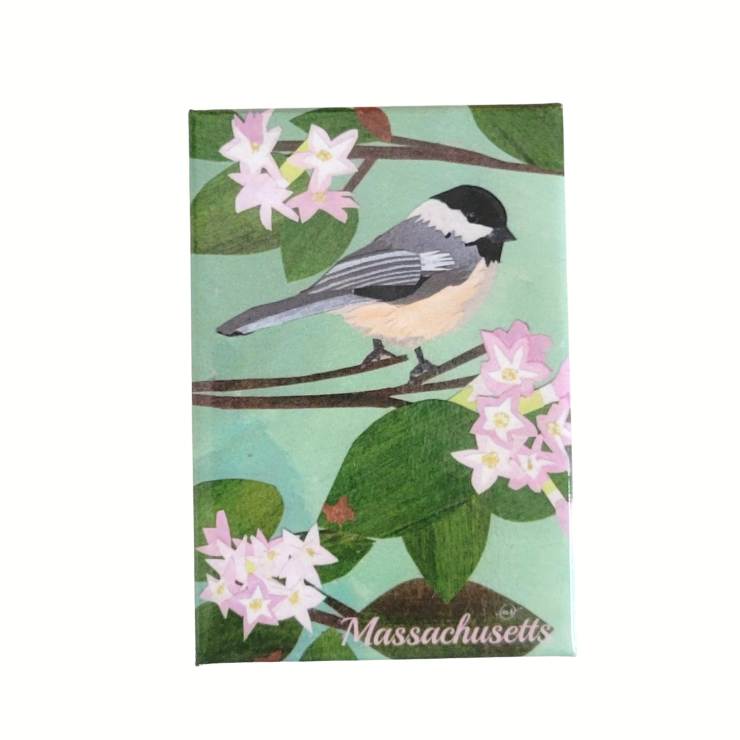 Mayflower Chickadee MA Magnet