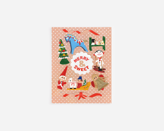 Merry & Sweet Christmas Note Card