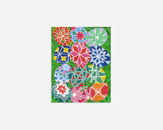 Pysanky Eggs Note Card