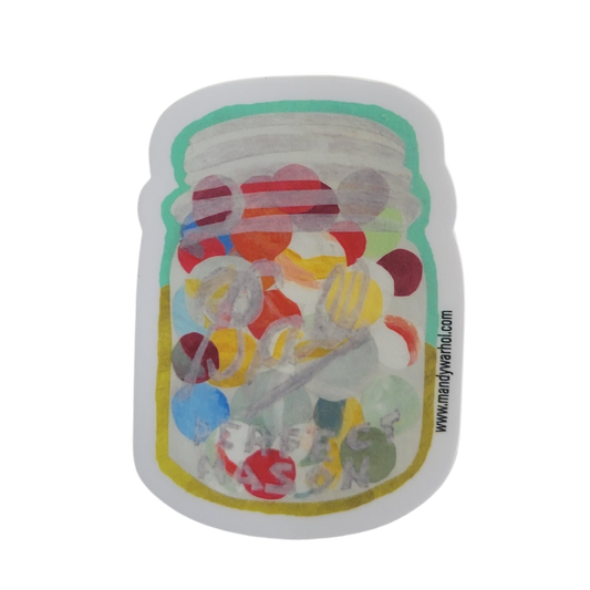 Marble Jar Sticker