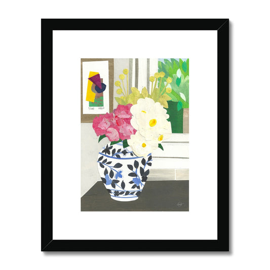 Chinoiserie Framed & Matted Print