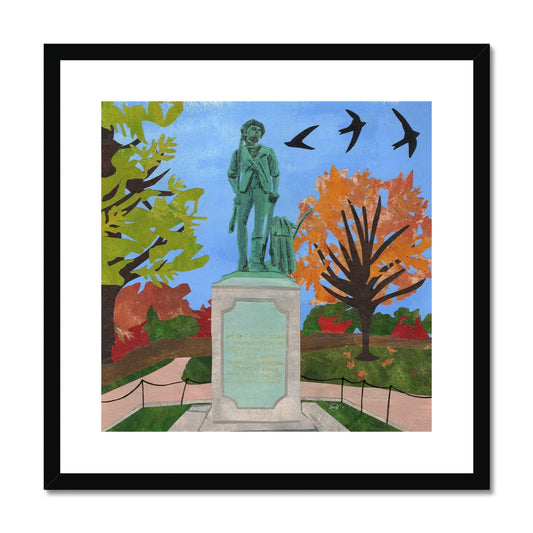 Concord Minuteman Framed & Matted Print