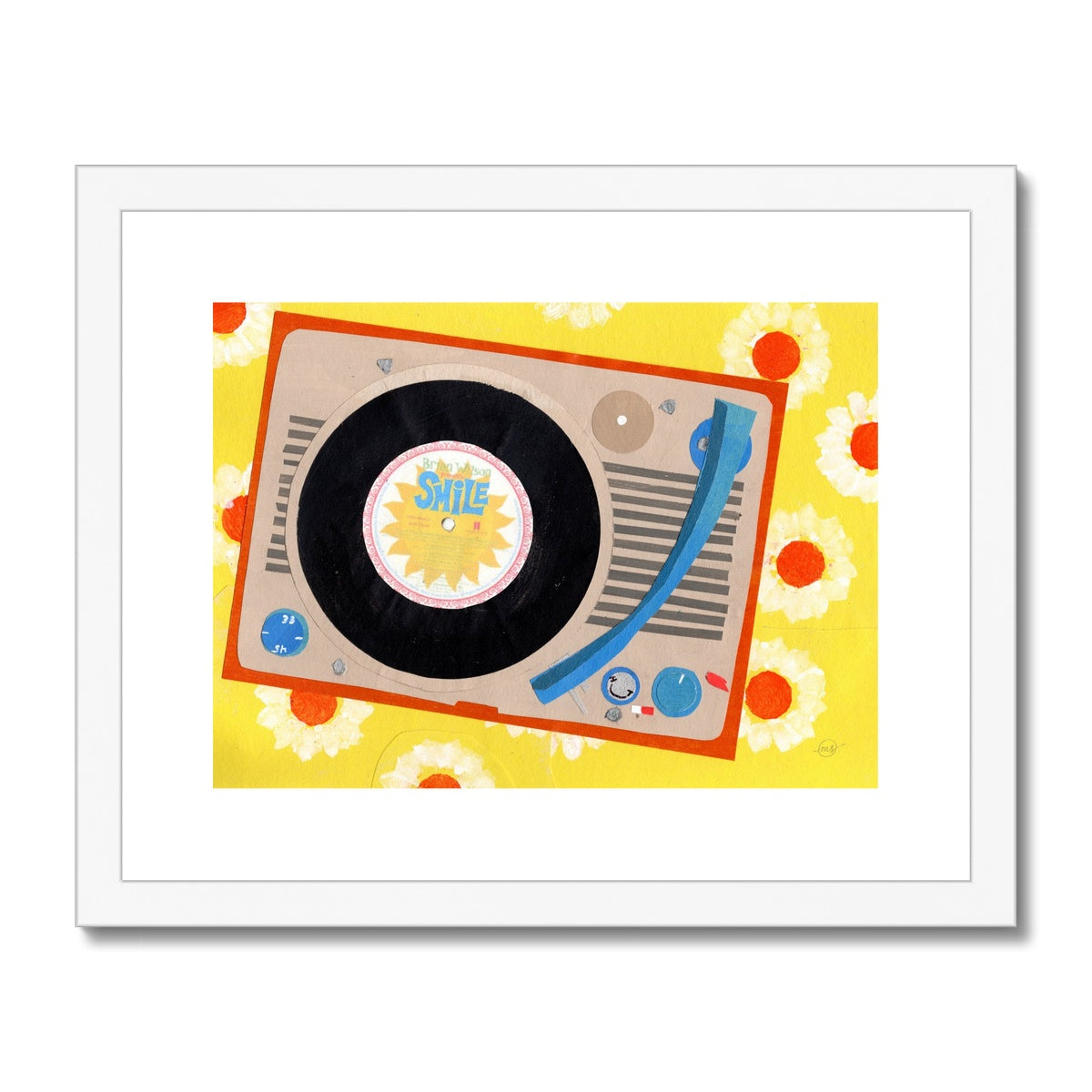 Smile! Framed & Matted Print