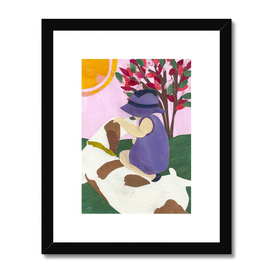 Love Your Pets Framed & Matted Print