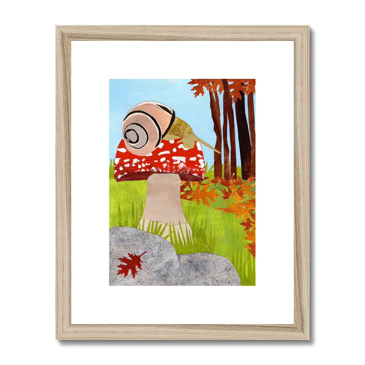 Perfect Spot Framed & Matted Print