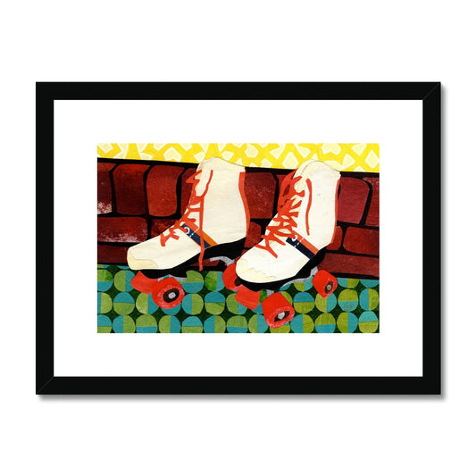 Roller Dreams Framed & Matted Print