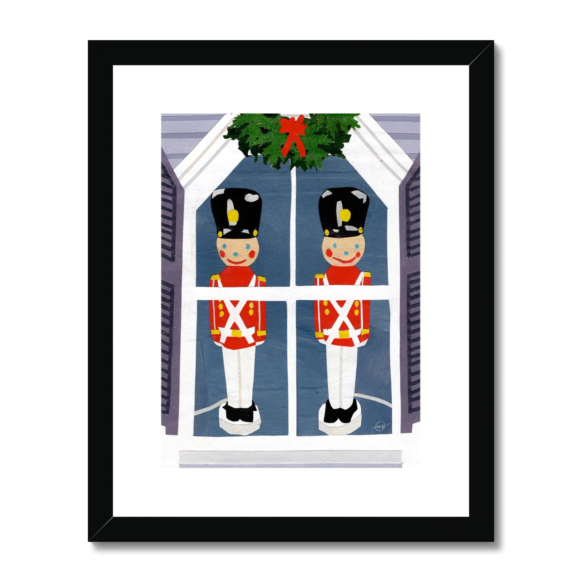 Soldier Boys Framed & Matted Print