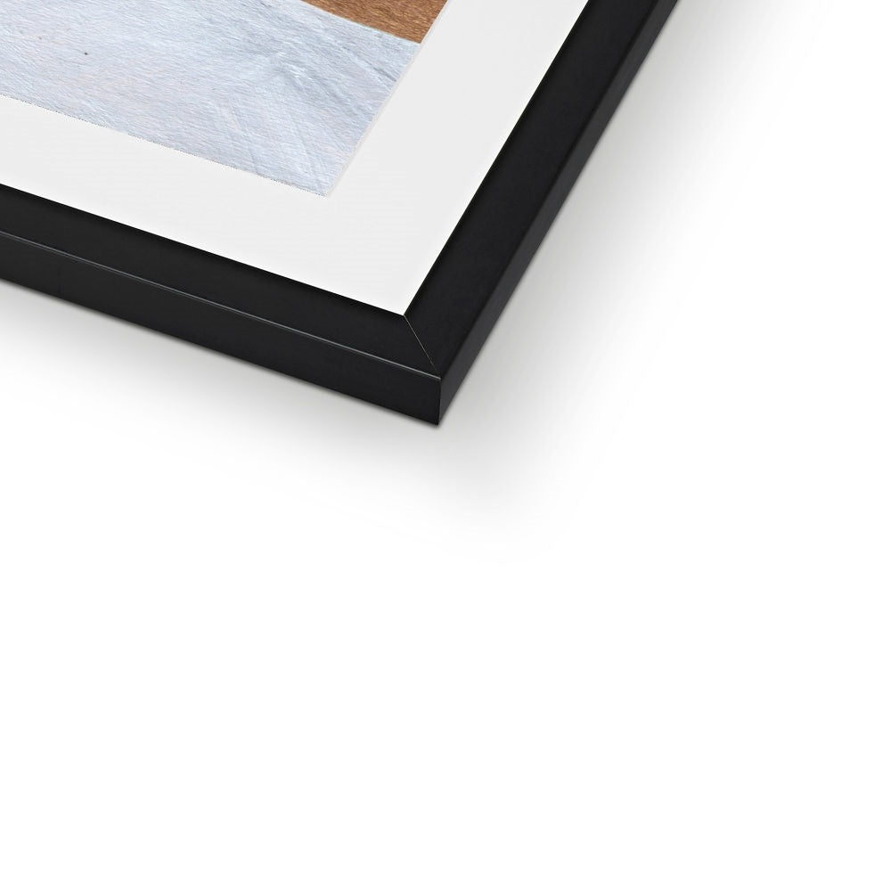 Hanging on the Telephone Framed & Matted Print