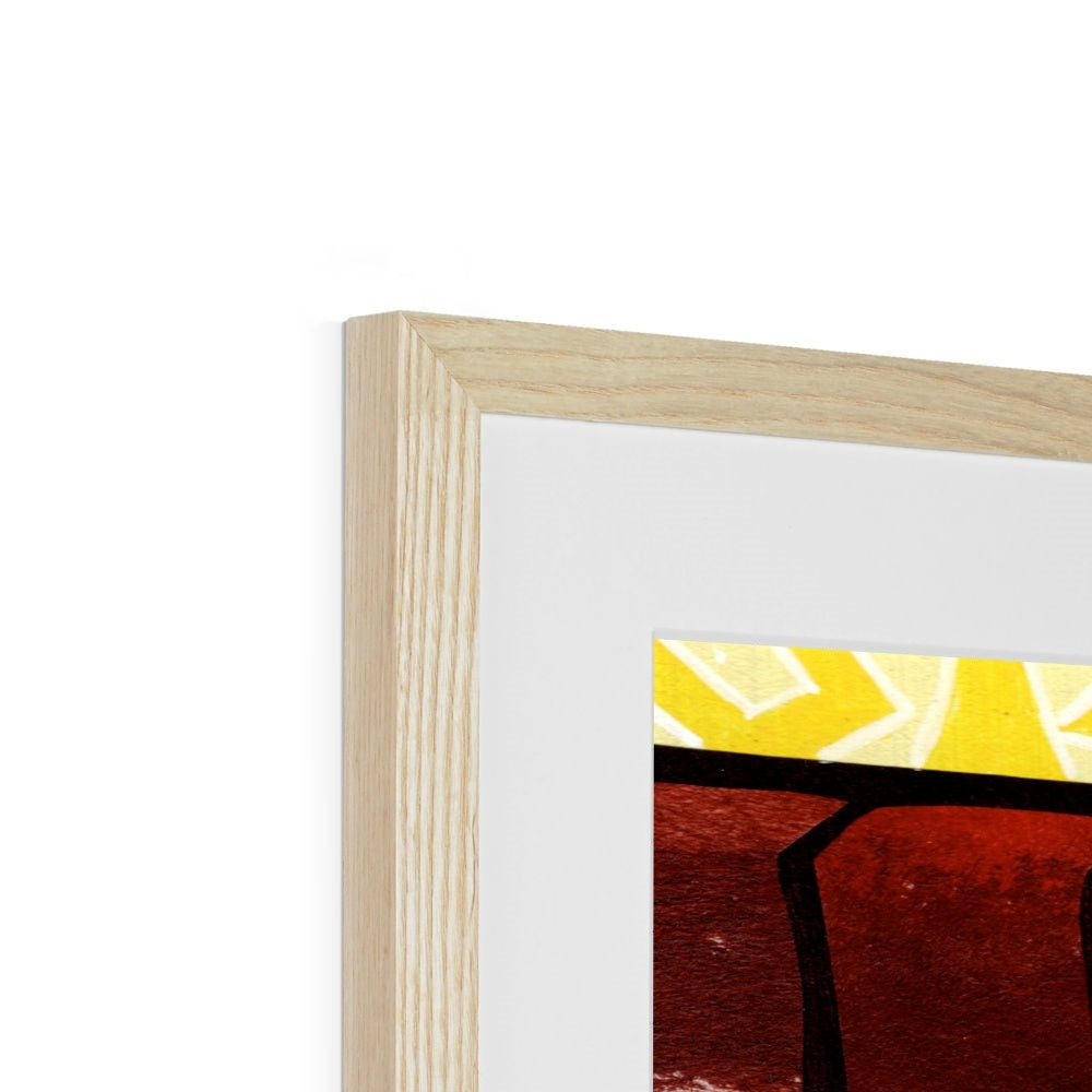 Roller Dreams Framed & Matted Print