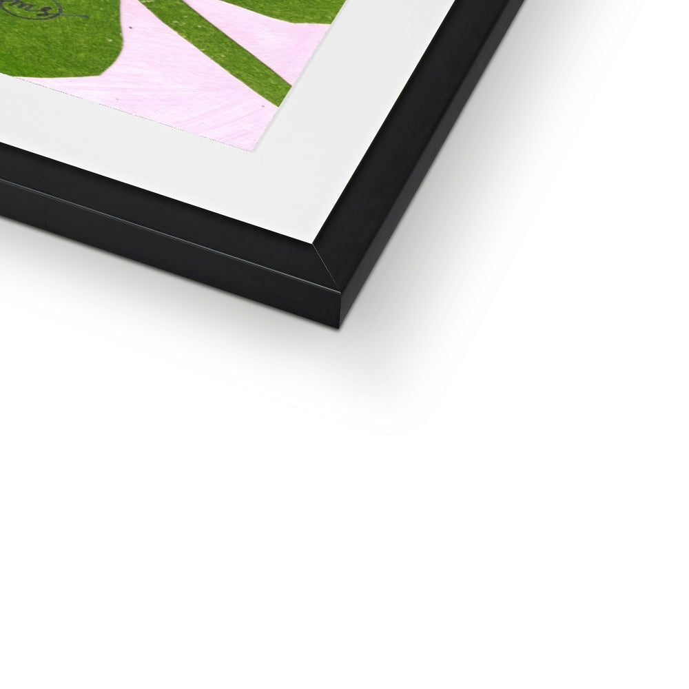 Topical Tropicals Framed & Matted Print